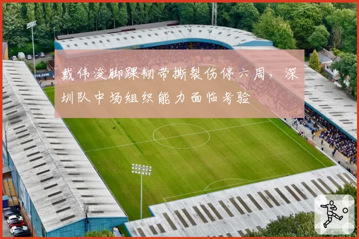 戴伟浚脚踝韧带撕裂伤停六周,深圳队中场组织能力面临考验