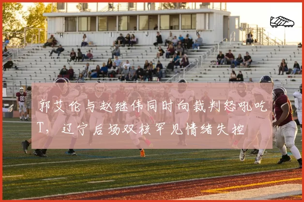 郭艾伦与赵继伟同时向裁判怒吼吃T,辽宁后场双核罕见情绪失控